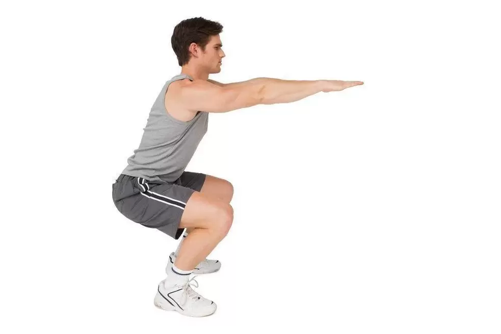 Squats to treat prostatitis